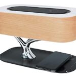 Lampe enceinte Bluetooth - Chargeur sans fil